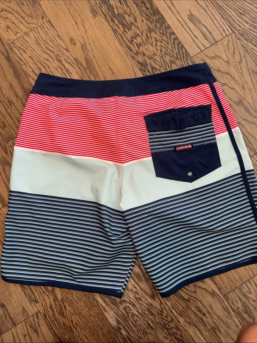 Quiksilver Men’s Striped Board Shorts